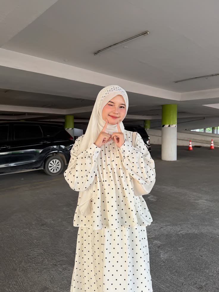 Maudynakkfe's tweet photo. Senaksir itu sama one set polka satu ini 🫶 
Gemesss pollll 🤍 https://t.co/H2ukFscuml