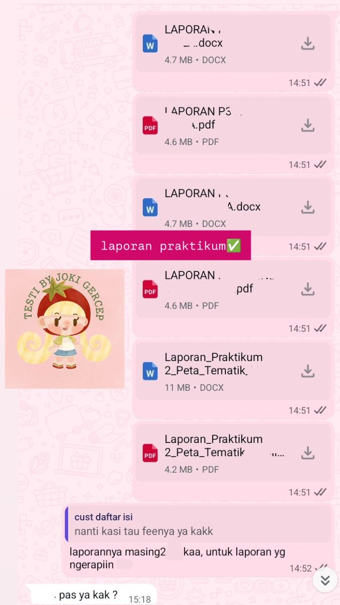 owdeeei's tweet photo. 301. laporan praktikum✅
302. design lockscreen tab✅
303. makalah kewarganegaraan ✅
304. laporan budidaya✅
#zonauang https://t.co/SPPr4bpbwc