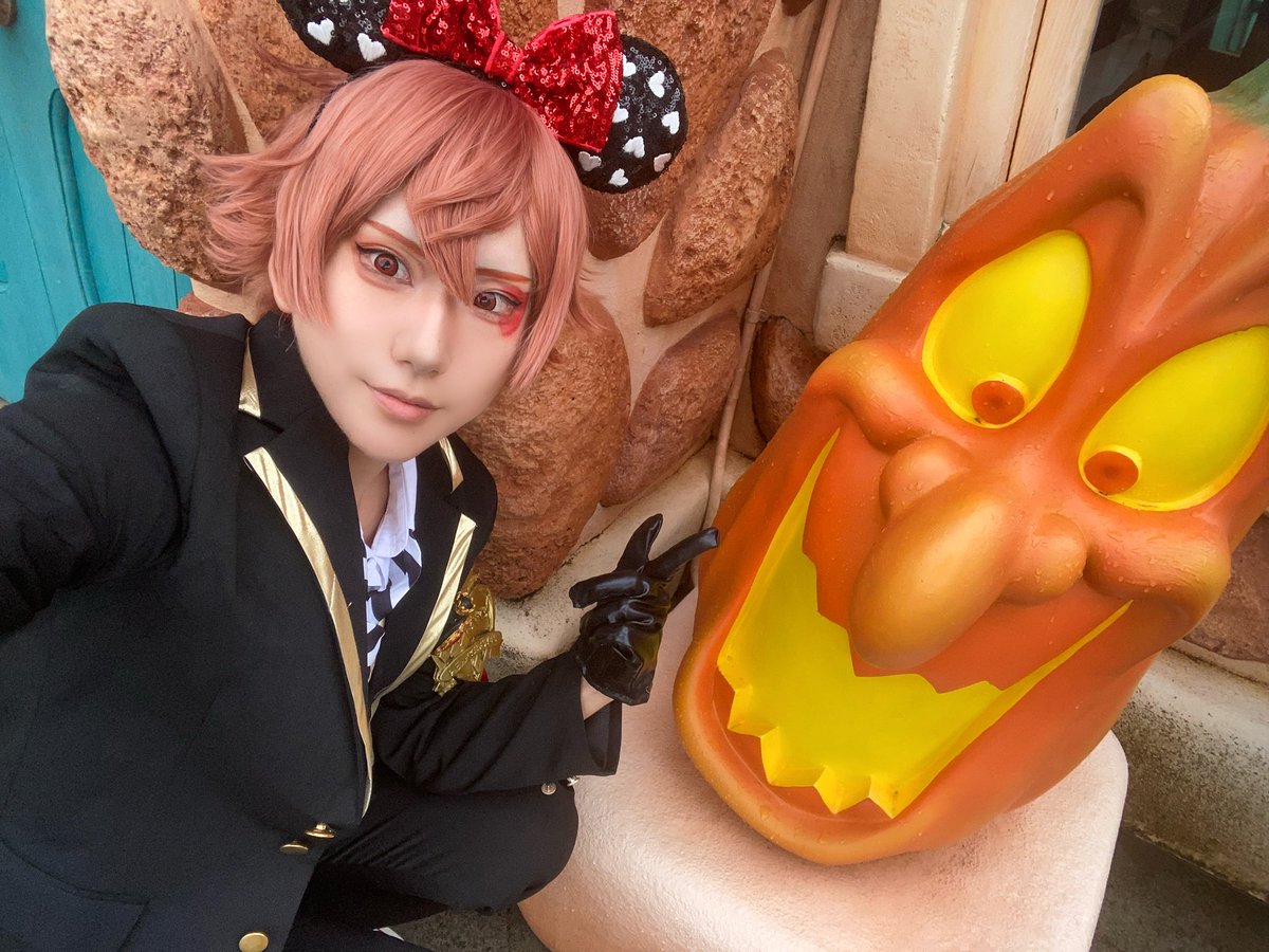 ohze4i's tweet photo. 9/28🏰
🎃

#Dハロ仮装2026
 #Dハロツイステ https://t.co/bgc3vDMc3S