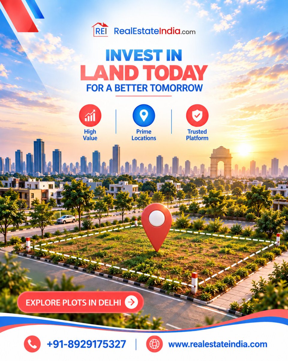 propertydir's tweet photo. 🏡 Invest in Land Today for a Better Tomorrow!

📈 High Value
📍 Prime Locations
🛡️ Trusted Platform  
🌐 https://t.co/QrPaTbURPb

#RealEstateIndia #DelhiProperty #PlotsInDelhi #LandInDelhi #DelhiRealEstate #PropertyInDelhi #LandInvestment #PropertyInvestment #PlotsForSale https://t.co/GKykQFIHw7