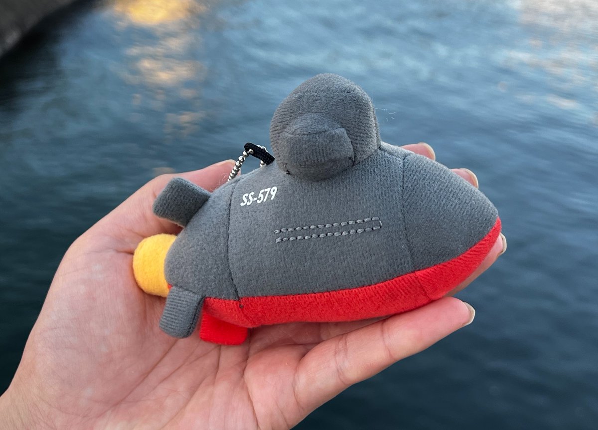 WANIGUNNSOU's tweet photo. この鉄のくじら館に行ったらあまりにも潜水艦の赤ちゃんすぎるほわほわのあきしおが売ってて、流石に買わざるを得ませんでした https://t.co/I4K4omwAyy
