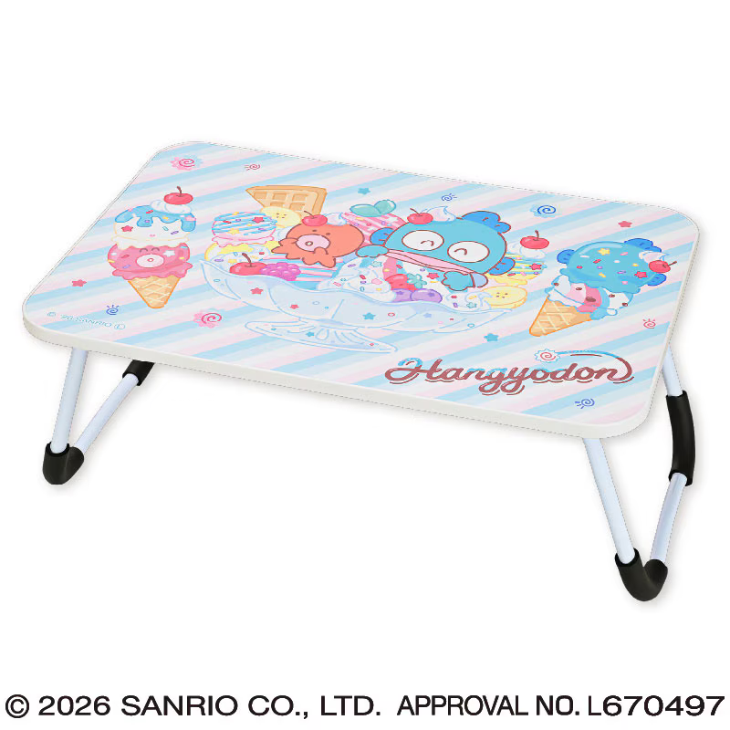 sanrio_oshikatu's tweet photo. ＼⚠️まもなく入荷⏰📣／
『ハンギョドン ファンシースナックスイーツ折りたたみテーブル』
明日10/8(木)よりクレーンゲームに登場🐟🍦🍒
オンクレ各種はこのあと0時入荷⏰
挑戦予定の人はスタンバイしてね🙆‍♀️

✅オンクレ取り扱いはこちら👇

🔗GiGO ONLINE CRANE
https://t.co/0WFXAg0H2p
新規登録で500SP（600円相当）のポイント貰える！

🔗クラウドキャッチャー
https://t.co/vtHCv3baca
無料新規登録で最大10回無料でプレイできるよ🆓

🔗カプとれ
https://t.co/6Hwp3gKoNs
無料新規登録で500円相当分の遊べるポイントがもれなくもらえる！

✅取扱店舗の確認はこちら
https://t.co/7VqT2OjIMa

#サンリオキャラクターズ #ハンギョドン #pr