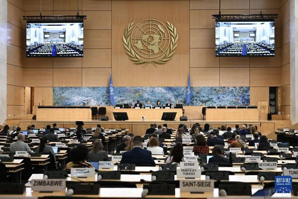 China_Amb_India's tweet photo. The 63rd UN Human Rights Council adopted by consensus a China-proposed resolution on “Promoting accessibility for the full enjoyment of all human rights by all,” backed by 47 countries.

It seeks to promote accessibility and age-friendly environments amid population ageing, and addresses opportunities and challenges from emerging technologies, including AI.