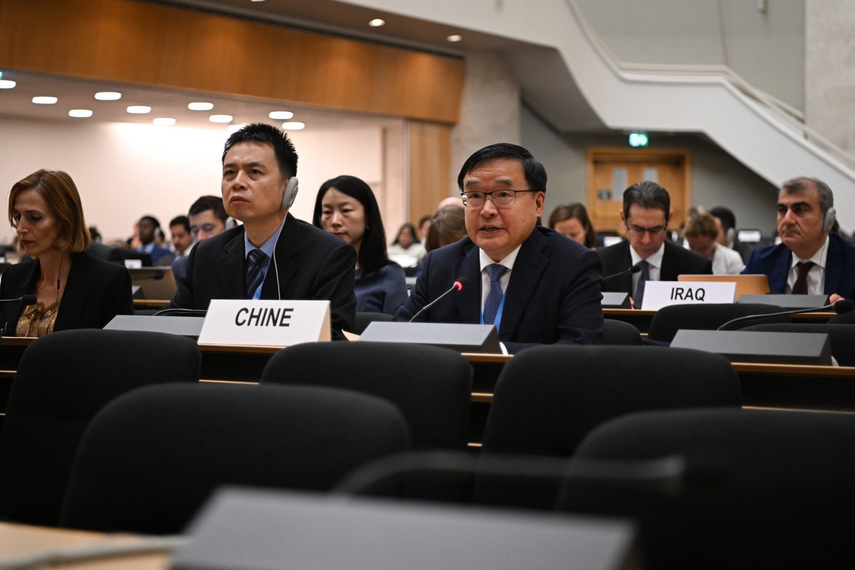 China_Amb_India's tweet photo. The 63rd UN Human Rights Council adopted by consensus a China-proposed resolution on “Promoting accessibility for the full enjoyment of all human rights by all,” backed by 47 countries.

It seeks to promote accessibility and age-friendly environments amid population ageing, and addresses opportunities and challenges from emerging technologies, including AI.