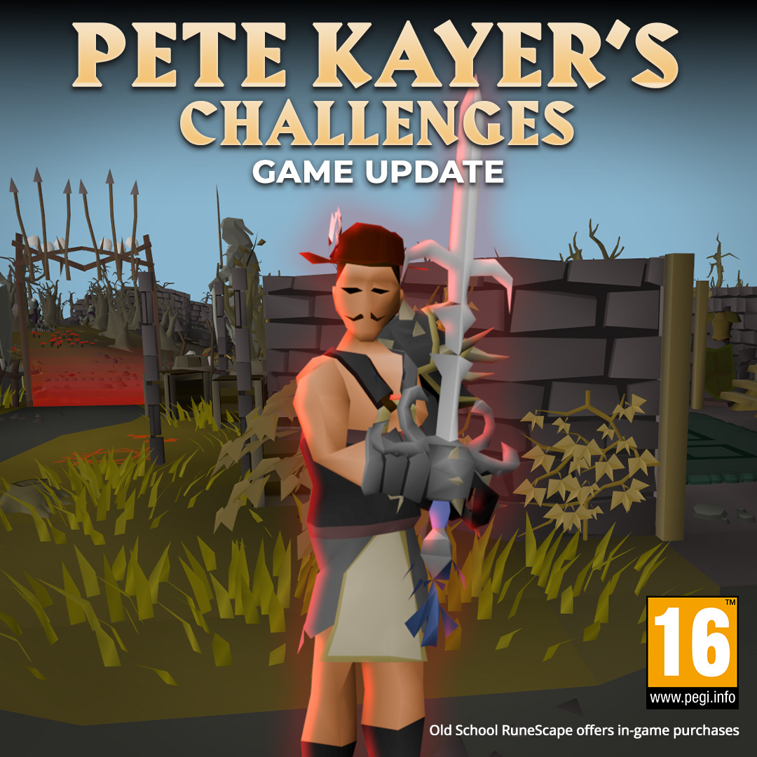 OldSchoolRS's tweet photo. Ready to master key skills for PvP and PvM? Talk to Pete Kayer at Ferox Enclave to take on his challenges! ⚔️

Plus, net traps now stack in your inventory.

https://t.co/VKmbPqe3bc https://t.co/I2TsPXRIg6