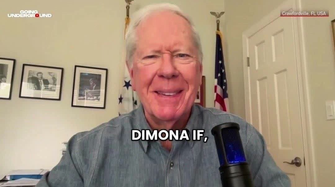 SprinterPress's tweet photo. Professor Paul Craig Roberts, former US Treasury Department official:

Iran's nuclear weapon is the Dimona nuclear facility in Israel.
All they have to do is hit it with their ballistic missiles—something they are capable of doing.
And then you will have a nuclear explosion in Israel and radioactive fallout everywhere.
Israel is a very, very small country. Iran is large. Iran is as vast as Western Europe. Israel is small. To destroy a small country, not much is needed.