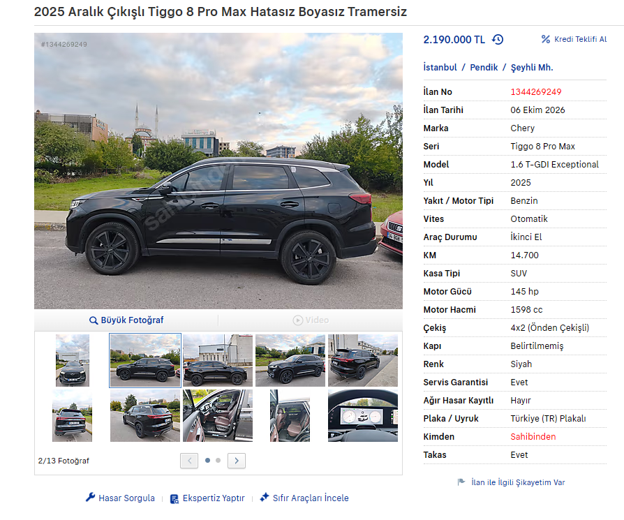 radarilanlar's tweet photo. Selamlar Hocam  SUV araç düşüncemiz var ve iki araç arasında kaldık.

Sizce Peugeot 3008'mi ?
Yoksa Chery Tiggo 8 Pro'mu ?
Deneyimli arkadaşlar yorum atabilirmi https://t.co/SEQL1hJc28