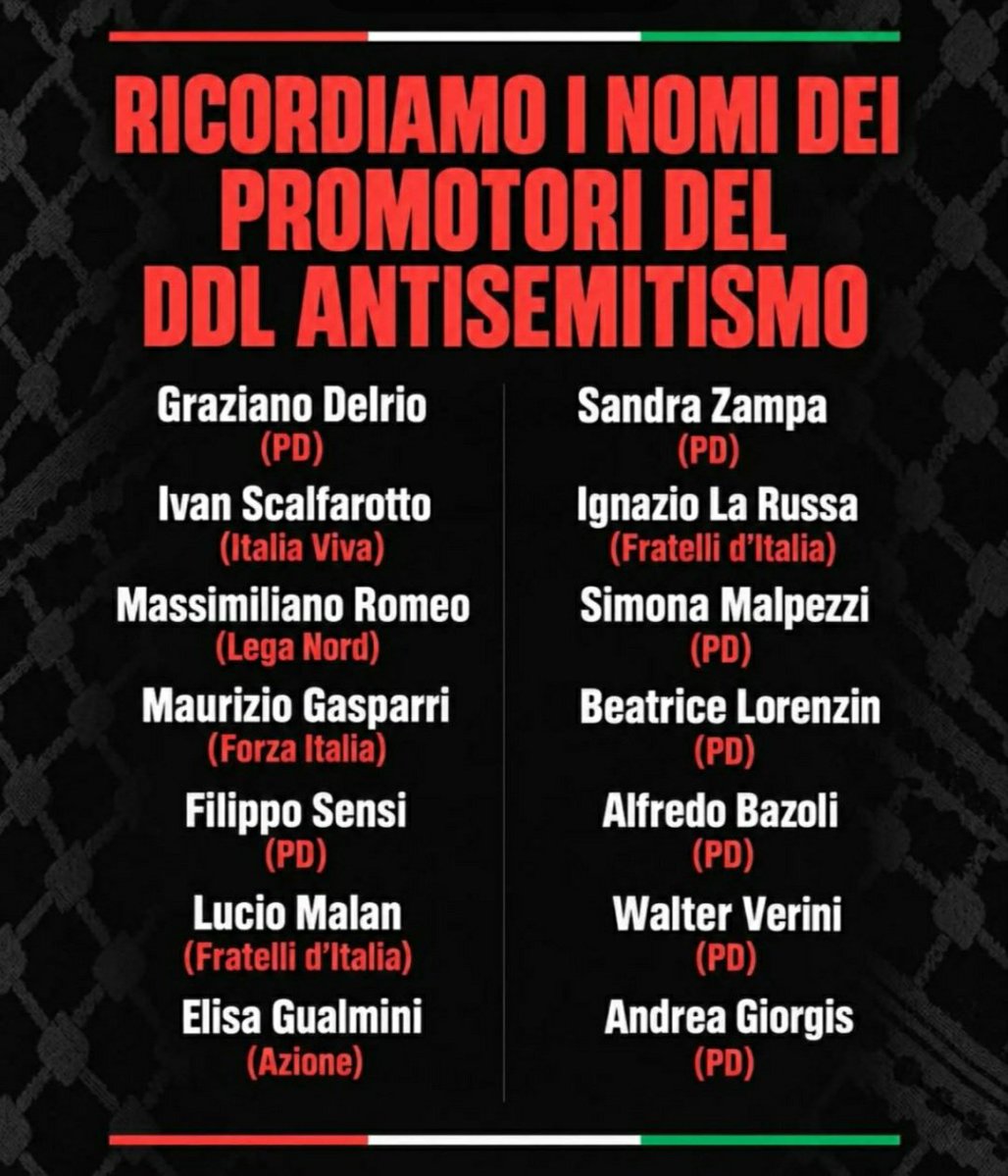 Gimmi52296693's tweet photo. Il DDL che dovrebbe impedirci di criticare Israele anche se commette crimini! 
Capite che vi stanno fregando?? 🤔🤔 https://t.co/CB6AHoOFKT
