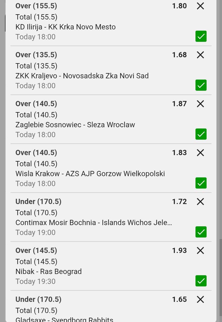 MKhovhogo9321's tweet photo. BW77E63DC5
Basketball 🏀 
Over 140.5 points 
Kick off 18:00 https://t.co/JXEUFHdPhq