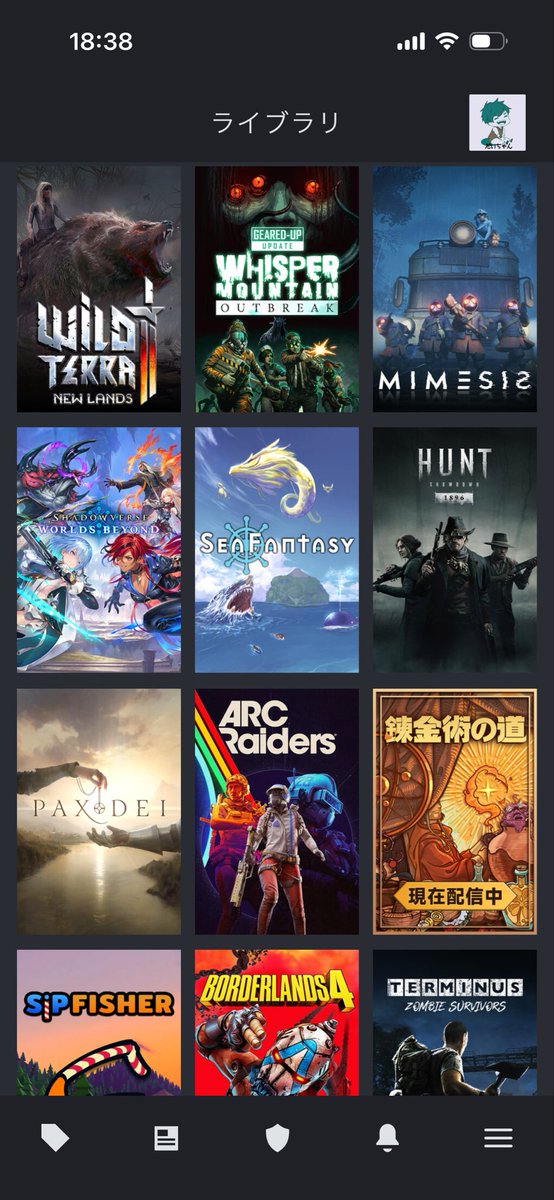 Dtyan64's tweet photo. 持ってるの全部じゃないけど参考までに

 #Steamフレンド募集
 #PCゲームフレンド募集
 #ゲーム友達募集 https://t.co/9YgvcSK461