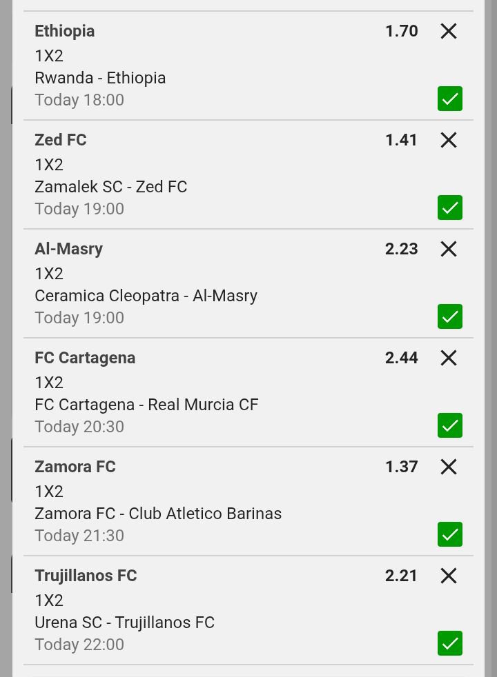 MKhovhogo9321's tweet photo. BW77E6889C
Straight wins 💸☘️ 
Kick off 18:00 https://t.co/NKDTjNCEEp