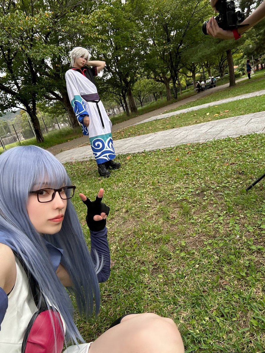 asuemon2000's tweet photo. Cosplay 銀魂

盗撮✌️✌️
🍓@_MANYON https://t.co/4nja4RPywS