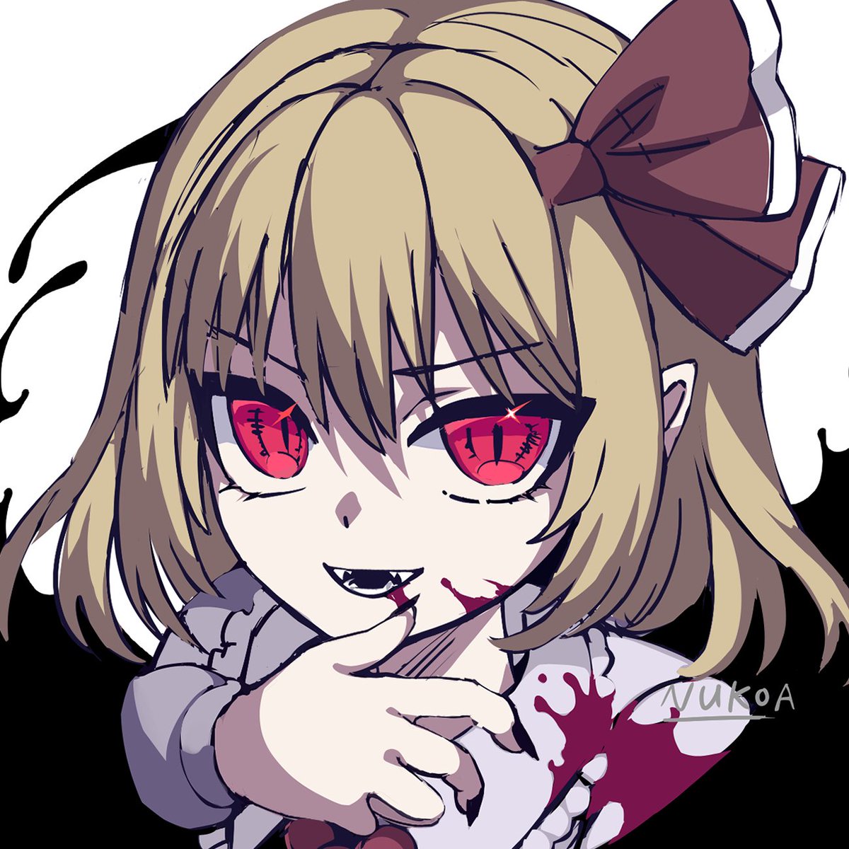 NUKOA_illust63's tweet photo. なのか！🎨
#毎月7日はルーミアの日
#毎月七日はルーミアの日 https://t.co/ycqU6je1D0
