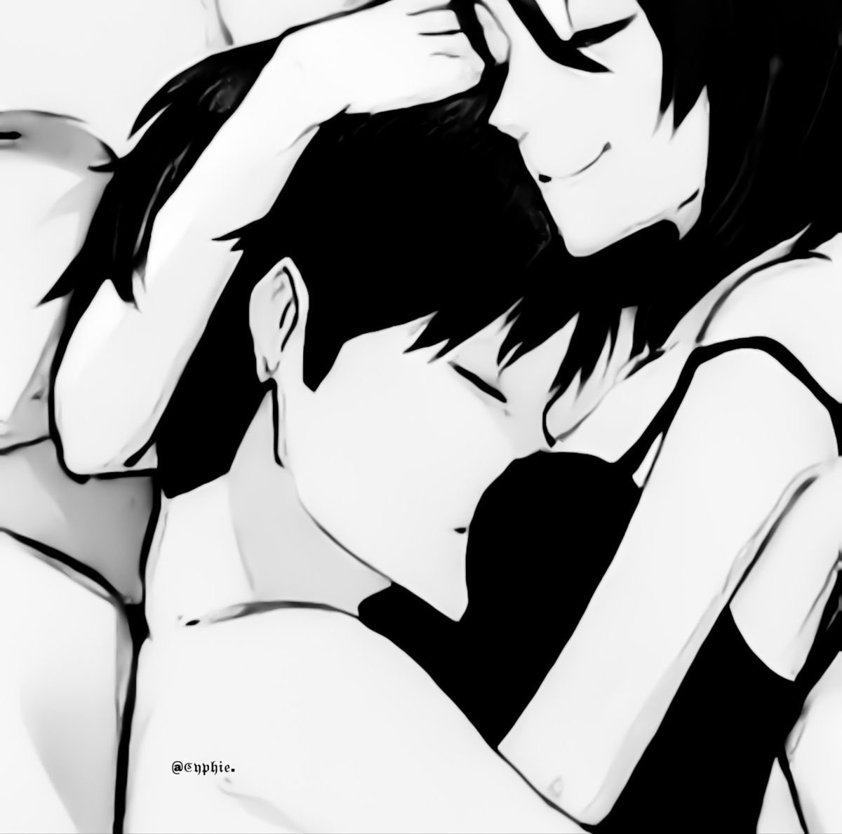 02r0m30's tweet photo. My poor puppy must be so stressed out! Come here baby and get some rest on mommy’s pillows~ 🖤 https://t.co/hYkbUgrBak