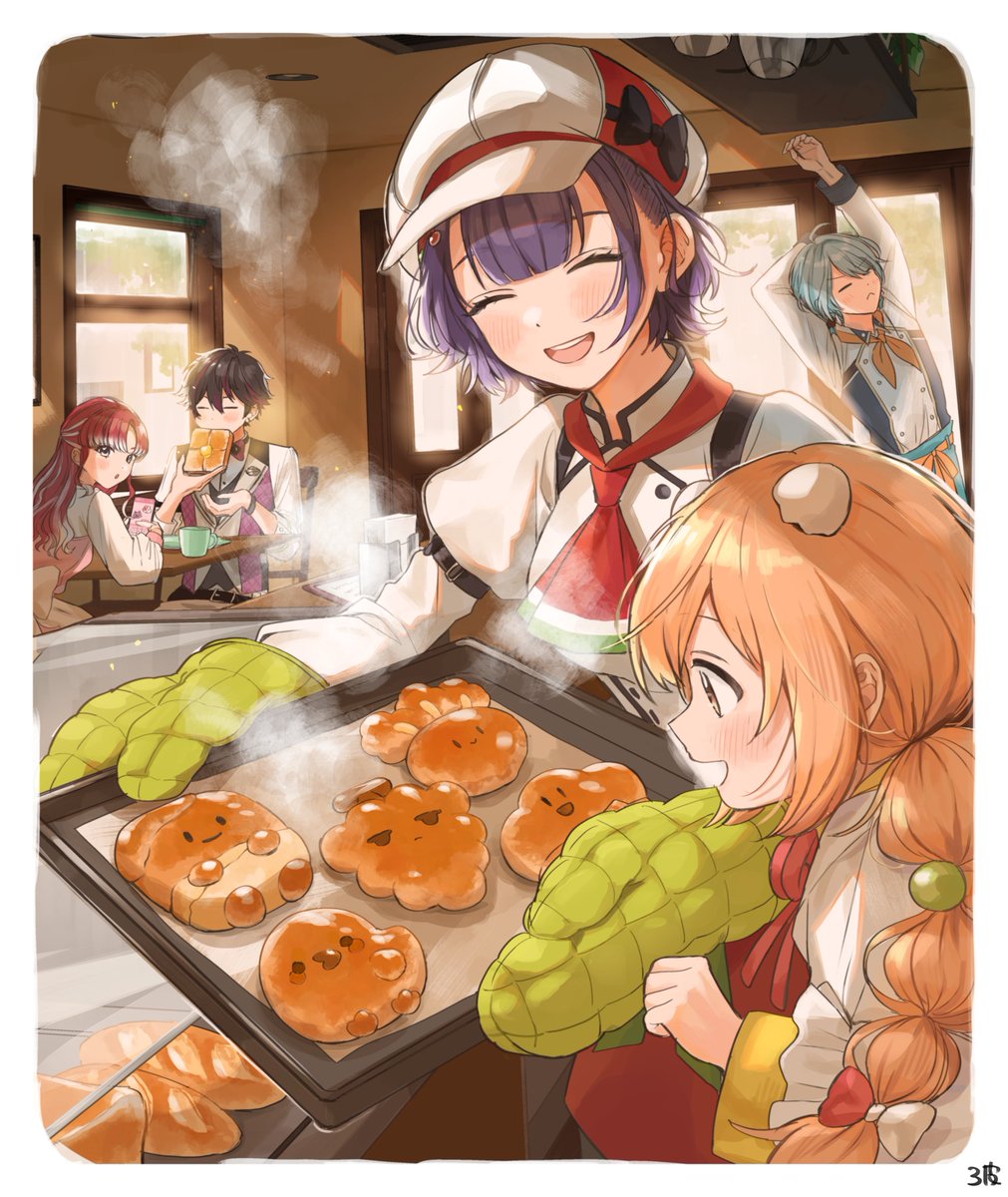ha_nonbiri's tweet photo. 焼きたてすぺしゃーれ🍞☀

#すぺしゃー絵 https://t.co/ynIHO88IMJ