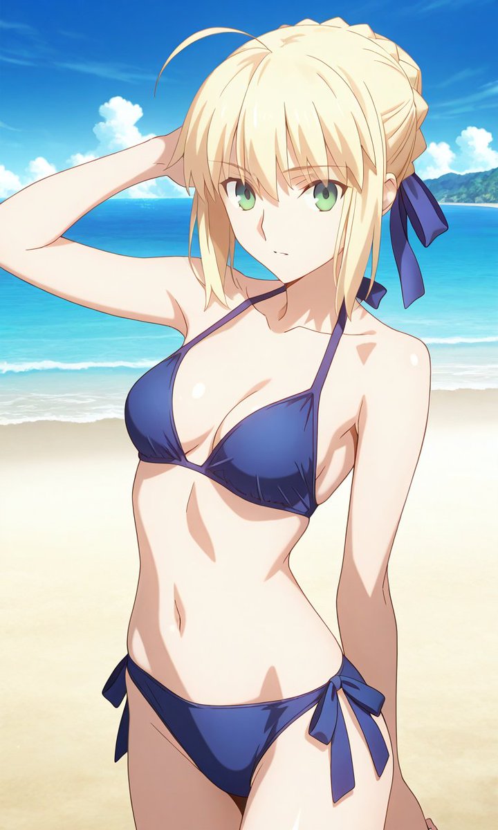 GrubusAI's tweet photo. Office Artoria or beach Artoria? 💙🏖️
Which one wins?
🔞more on @GrubusAInsfw 

#AIart️️️️️️️️️️️️️️️️️️️️️️️️️️️️️️️️️️️️️️️️️️️️️️️️️️️ #ArtoriaPendragon #Saber https://t.co/SgwVyjxMy7