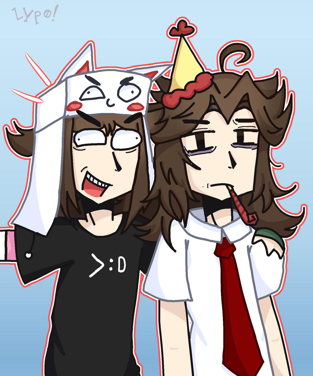 Lypo77's tweet photo. ITS MY BIRTHDAY AHAHAHAH 
OH NO SOON ILL BE AN ADULT .... 
( i am a pre-unc ) https://t.co/mu3M1Tpu9e