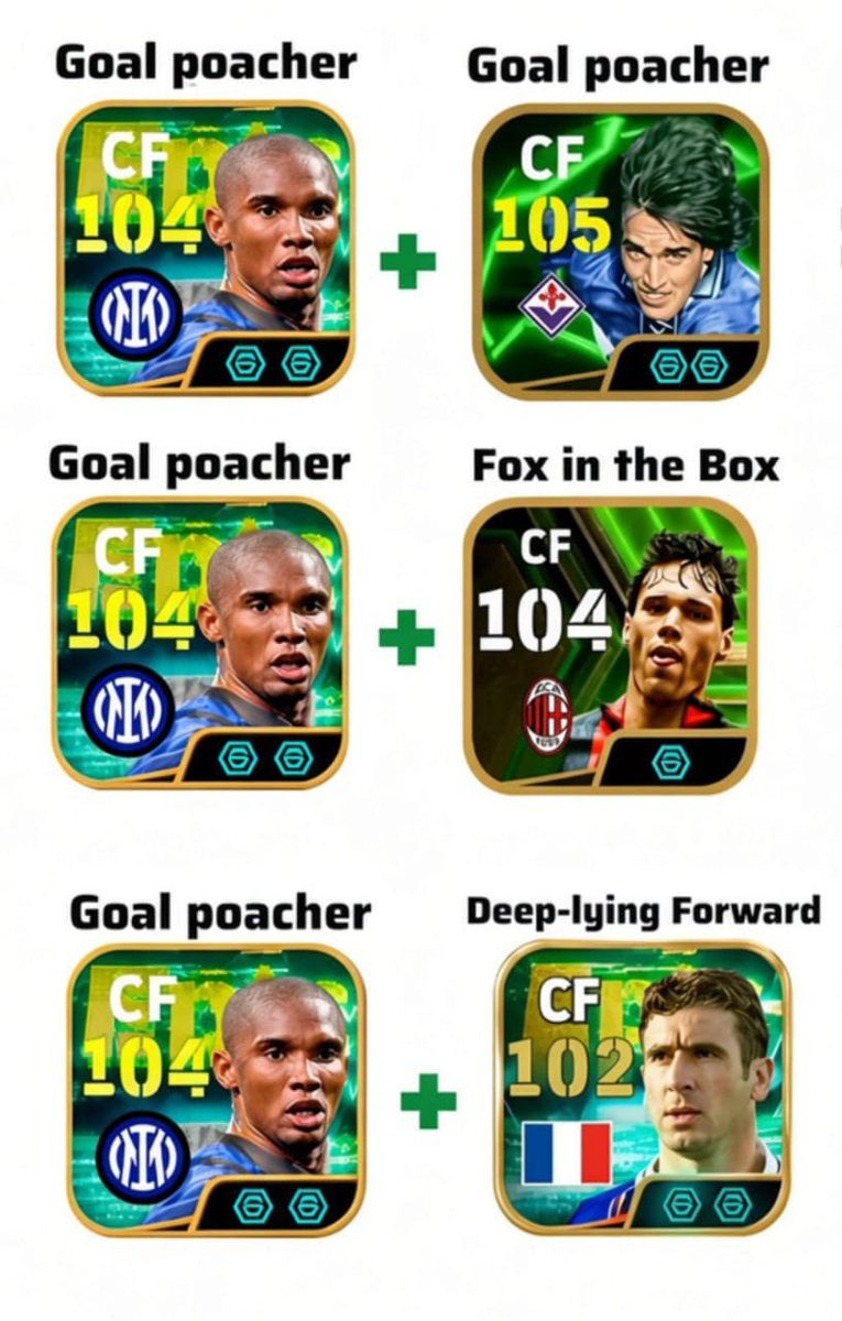 HAPPYEFB's tweet photo. Which of this is the best CF combination?? https://t.co/ujvyeBcZPK