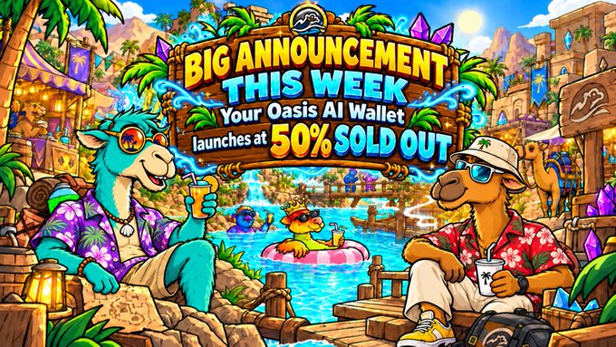 erarasendriya's tweet photo. 👀 Still watching from the sidelines?
The @OasisClubNFTs caravan is already moving. 🐪🏝️
The question isn't whether you heard about Oasis.
The question is:
Will you be inside the Oasis?
jump in caravan https://t.co/d5qmVjTzwh
#Cardano #ADA #CNFT #OasisClub https://t.co/tE0o5G4AYZ