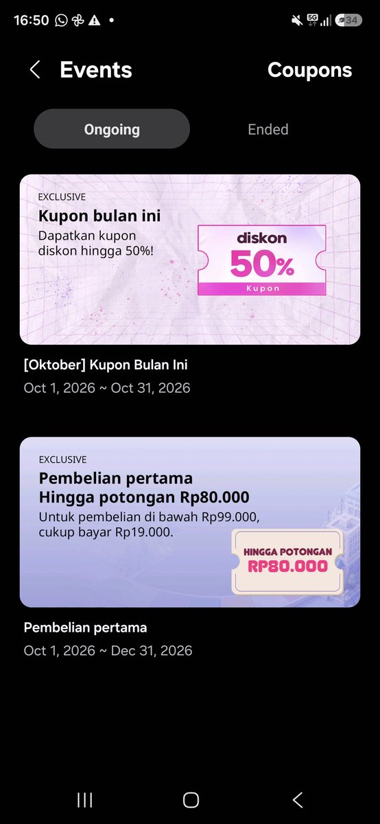 myl0velybubu's tweet photo. wts voucher robux samsung ><
500robux 60k
1000robux 130k
#zonauangㅤ https://t.co/tlzsfINhL3