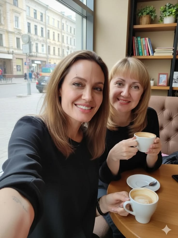 Angelinajoih9's tweet photo. Coffee ☕ time 🌞 #Angelinajolie https://t.co/i9OFxcDJZp