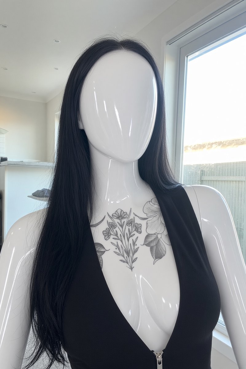MarinMannequin's tweet photo. Hey @spoilariquxeen, sorry to bother but this loser @AGrande12839 send me two pics of you and asked me to turn you into a mannequin because he thinks it’s hot https://t.co/1atlmwA9QB