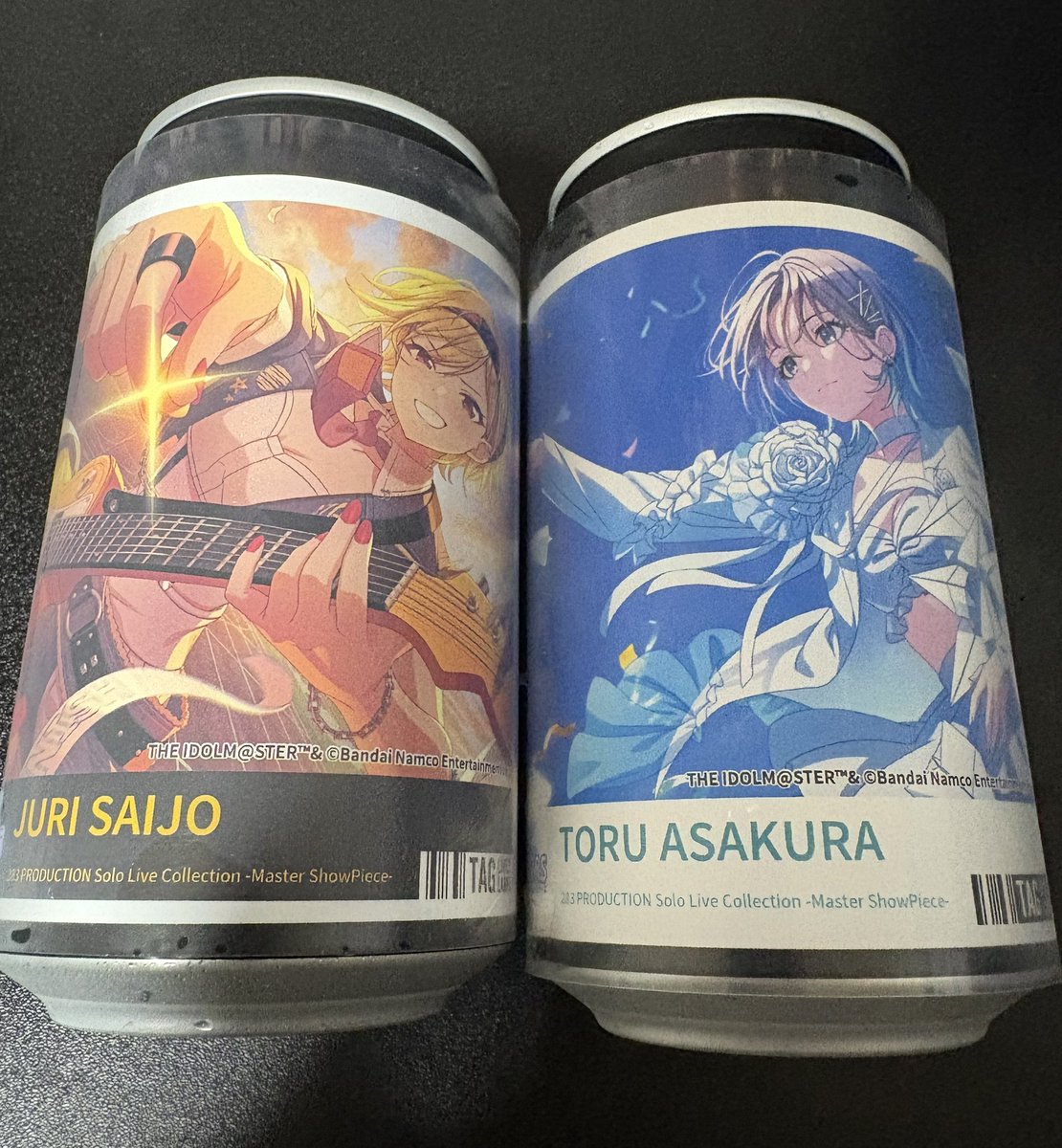 umiwatari_721's tweet photo. シャニマス オリジナルラベル缶
Solは樹里と透
Lunaは 愛依、灯織、三峰

重くて帰りに肩が死んだ☠️ https://t.co/c1PTwm0KJA