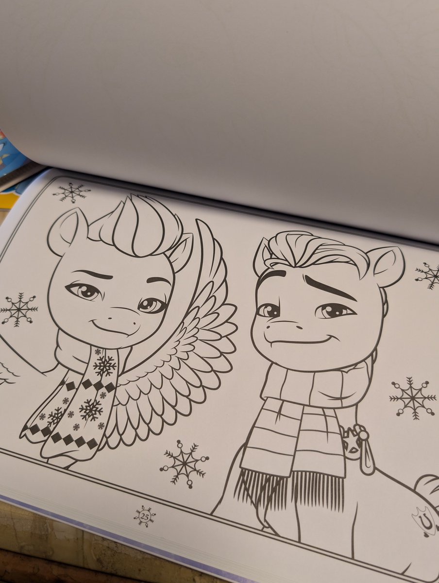 SilverShion28's tweet photo. "公式"のヒッチ×ジップの塗り絵😍
#マイリトルポニー #mlp #mlpg5 #MiniLittlePony #ジップ #ZippStorm #Zipp #ヒッチ #HitchTrailblazer #Hitch #stormblazer #zitch https://t.co/m0WqNyPdEd