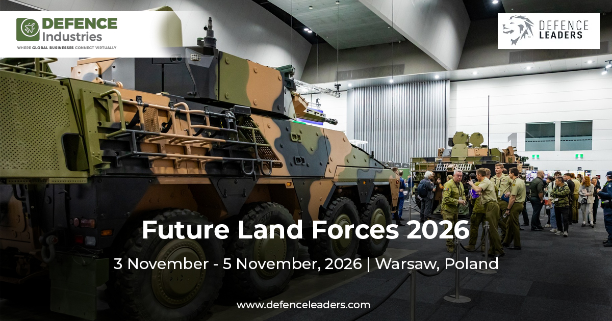 DefenceIND's tweet photo. Future Land Forces 2026

Future Land Forces 2026 explores how land forces are adapting to evolving threats through digitally integrated equipment, uncrewed systems, Cyber/EW capabilities and multi-domain operations. 

🔗 https://t.co/EEPmSVjV70 https://t.co/vTo2LtKpis