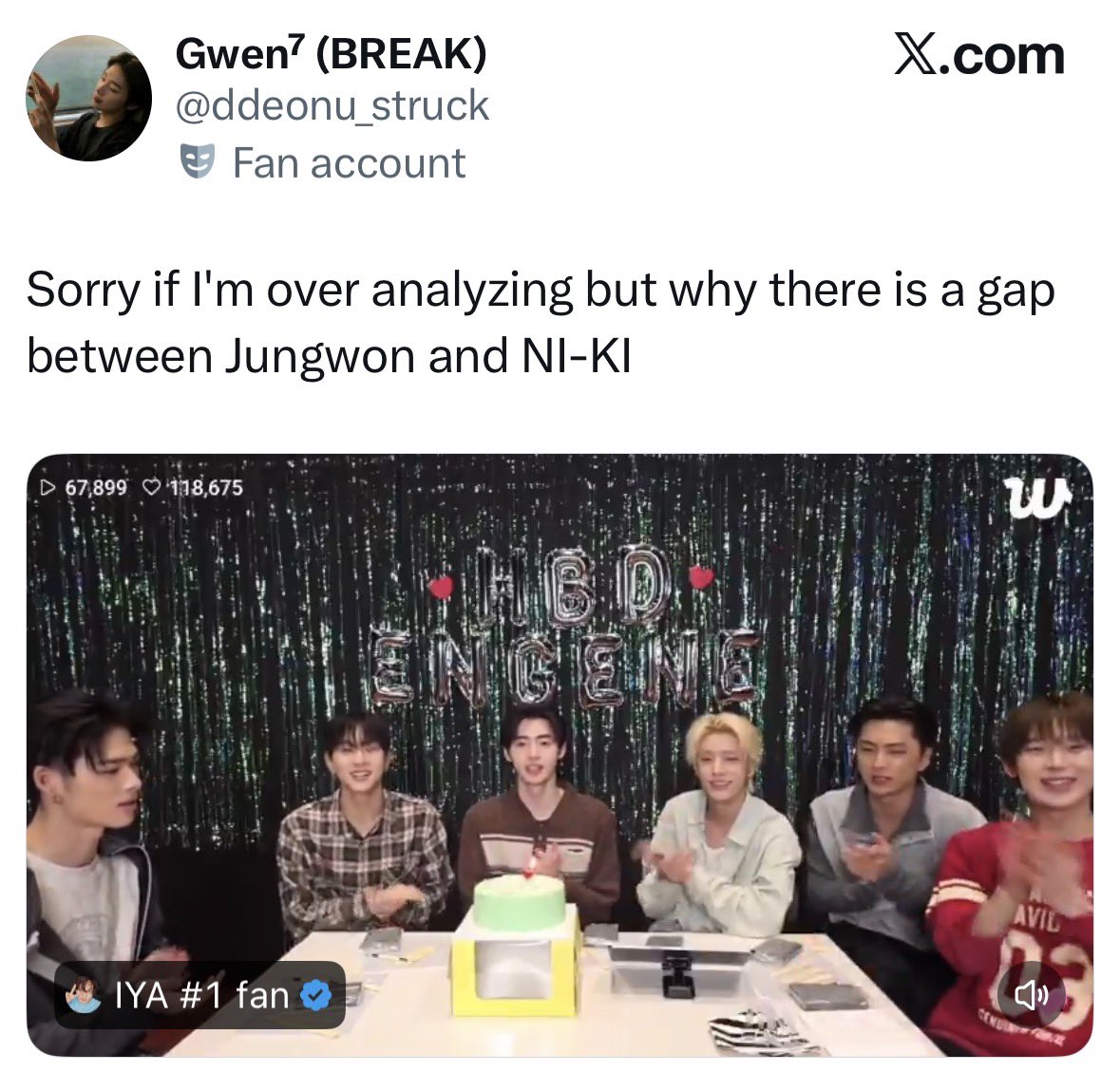 my1hoon's tweet photo. i’m so tired can they leave us alone and start group therapy or something https://t.co/FWjf8ZTyQC