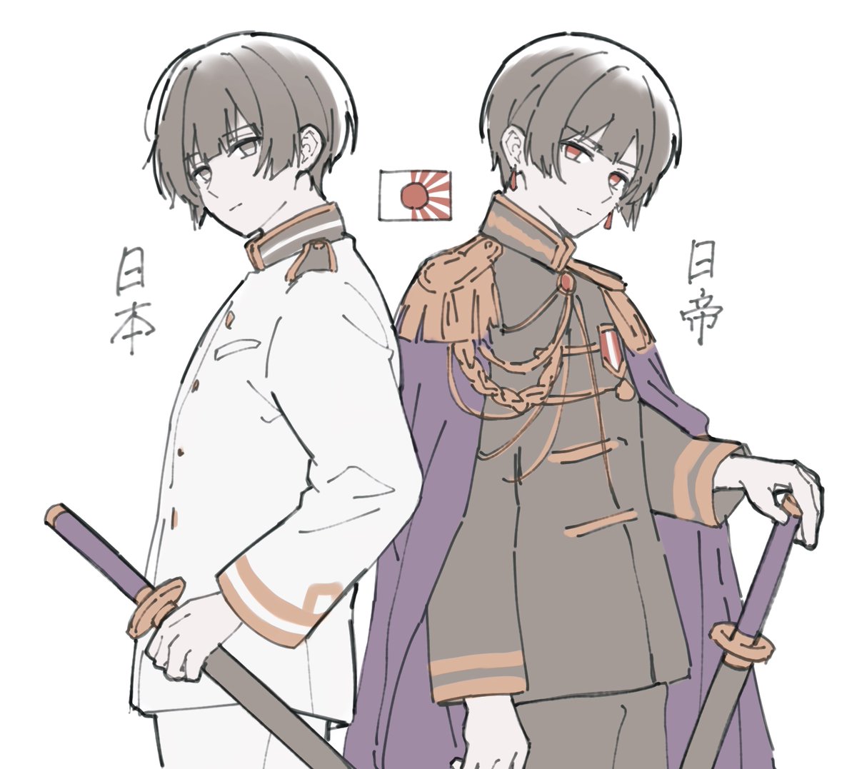 q4d_3's tweet photo. 時代によってキャラの性格や見た目が違うの好き https://t.co/T3e53eiPfE