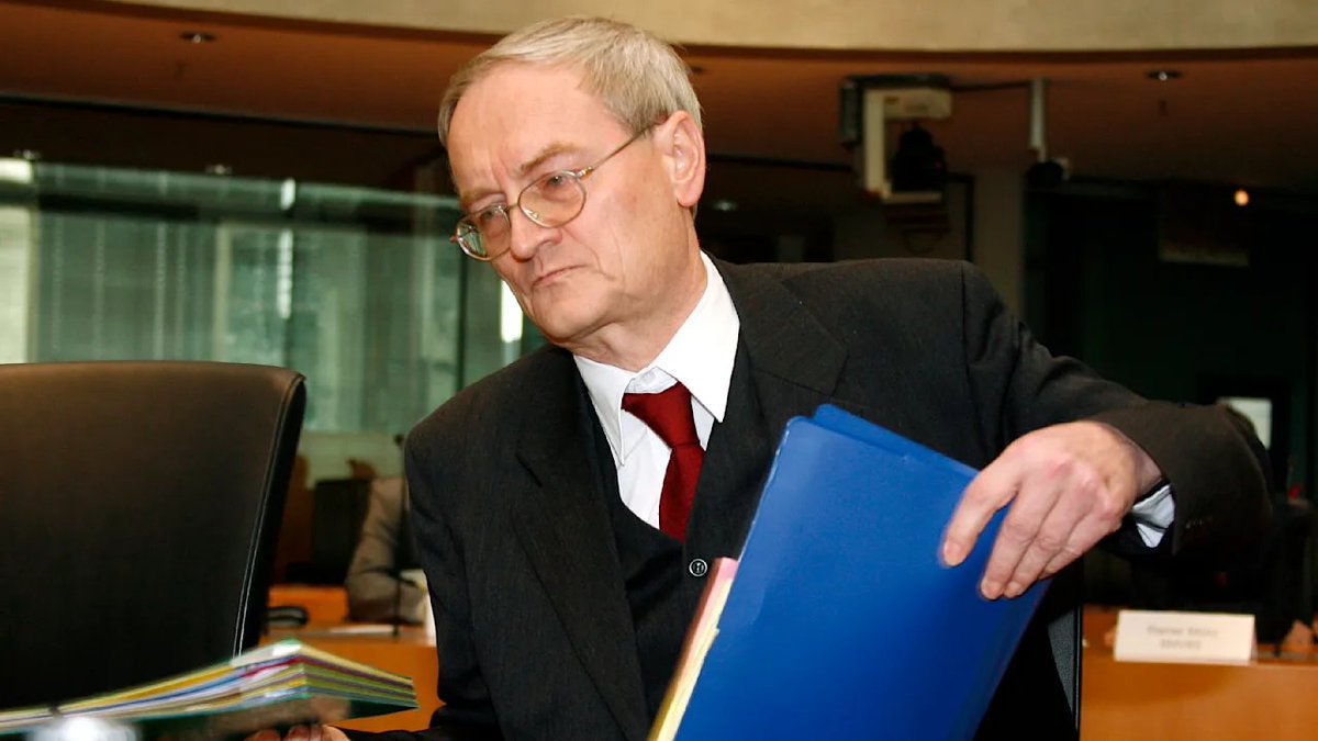NKobserver's tweet photo. MAJOR - #Germany ex intelligence director detained on espionage charges, reports stating he provided confidential info to #Azerbaijan.

Ex BND (Federal Intelligence Service) director August Hanning obtained "thousands of confidential" documents from former chief of staff Manfred D. until 2022, in exchange for payments, and used it to prepare an analysis for a foreign intelligence service, unofficially attributed to Azerbaijan. 

Hanning was also a boardmember of the German-Azerbaijani Forum.

Source: https://t.co/TEDMlUMreM