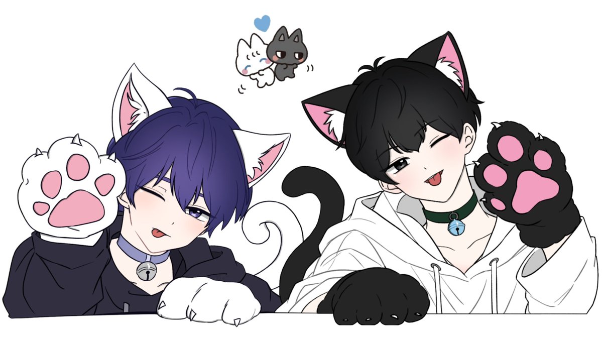 yeline1004's tweet photo. 💙 ྀི^•༚•^쭌냥이&amp;함냥이 ₌᳐･֊･₌᳐੭🖤

#예라인 #천사라인🪽
#YEJUN #예준 #HAMIN #하민 https://t.co/KIcjpeC60D