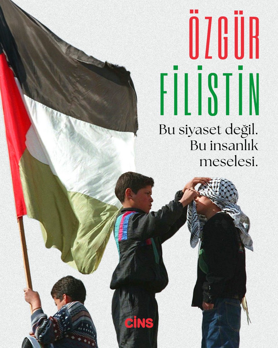 CinsDergi's tweet photo. Özgür Filistin 🇵🇸

İsrail, 7 Ekim 2023’ten bu yana Gazze Şeridi’ne düzenlediği saldırılarla 74 binden fazla Filistinli sivili öldürdü, 175 binden fazlasını ise yaralandı… https://t.co/0eC0zDe2kj