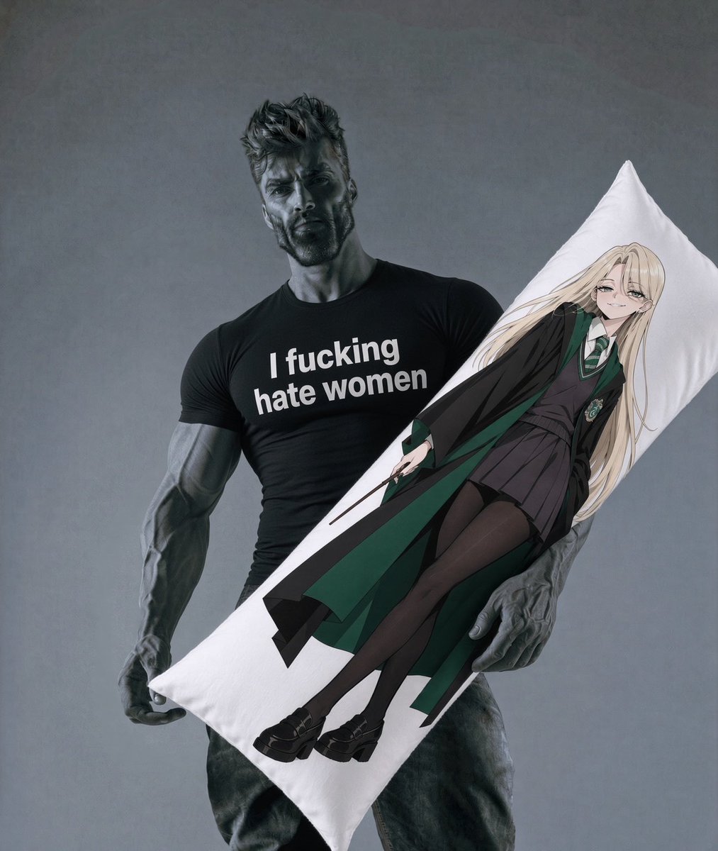 MrOvis2's tweet photo. One of the reasons why women keep malding over the Malfoid trend is that she's a good representation of what men want, and Modern Women hate it because they can't do MOST of the things.

-Virgin.
-Loyal.
-Young.
-Natural.
-NOT independent, she needs saving, and is GRATEFUL when saved.

Unironically, as an adult visual novel dev and romance author, lemme tell ya the secret list of 2 things that make a woman perfect in the eyes of a man, and yet most Modern Women fail:
1. Not a whore. 
2. Loves me.

Like seriously, is anyone sitting around talking about how much they like that Malfoid is athletic, or intelligent, or ambitious, or pragmatic? No, that stuff all pales in comparison to the yearning summoned by a girl who just... Genuinely loves a boy. No caveats, no requirements, no demands that he needs to be six foot tall and take care of her 2 kids from other men.