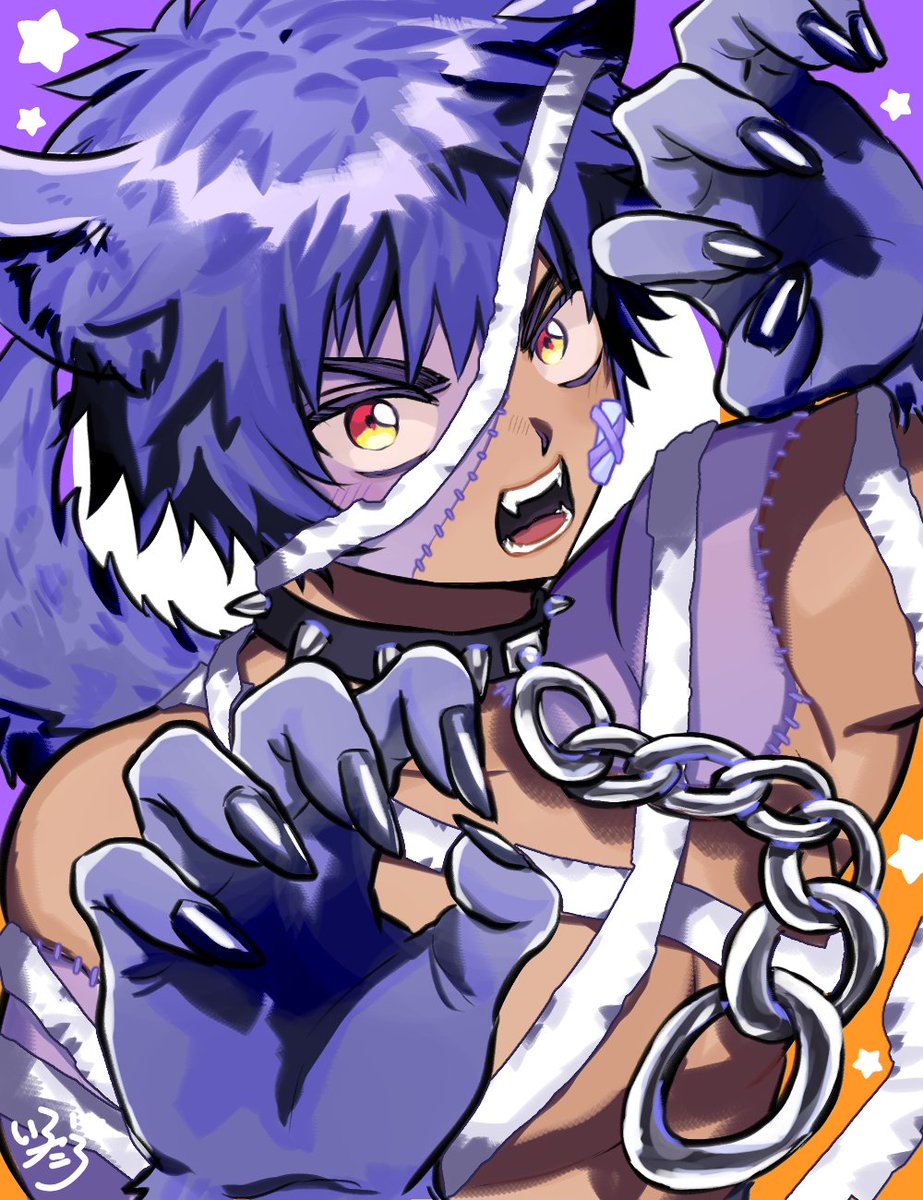 iro_taro71's tweet photo. 菓子くれー！！🐺🍭 https://t.co/WXj4jHSSk7