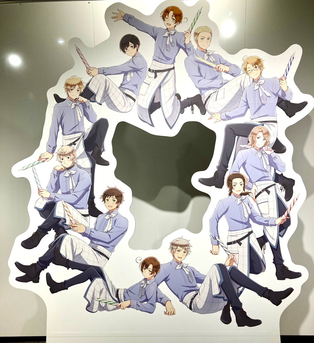 animatecafe_ik3's tweet photo. 【アニメ「ヘタリア World★Stars」 HAPPY ANNIVERSARY CAFE】

明日10月8日(木)よりコラボ開催♪

コラボメニューやオリジナルグッズを展開いたします。                    
皆さまのご来店を心よりお待ちしております                   

■詳しい内容はこちら⇒  
https://t.co/rC67GStRQm https://t.co/r7aLU2OUMC
