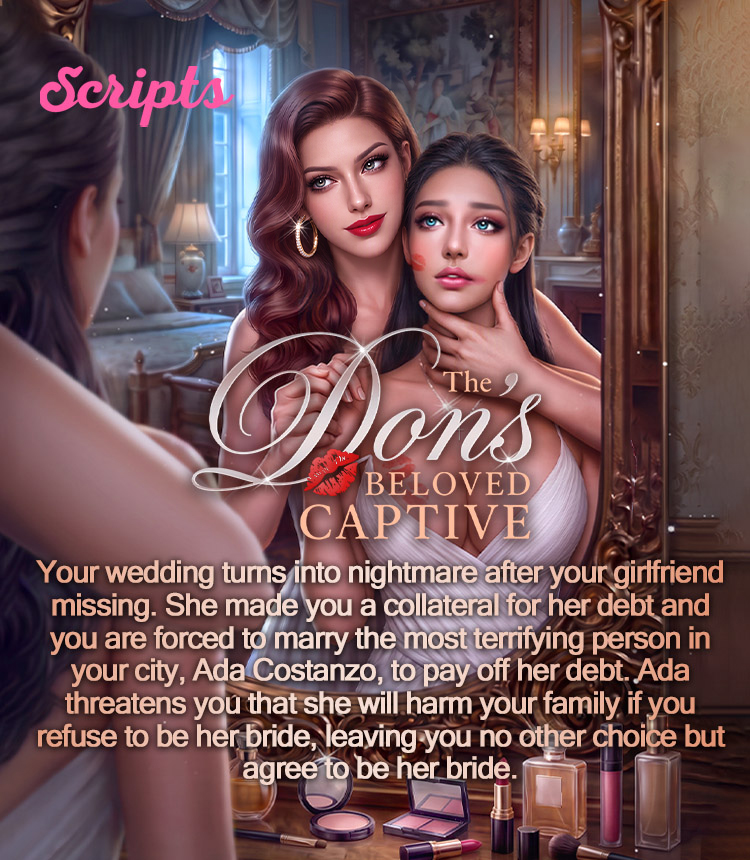 ScriptsRomance's tweet photo. Your girlfriend sold you to pay her debt. Now you're married to Ada Costanzo — the most powerful woman in the city. But who's really the captive here?
👇THE DON'S BELOVED CAPTIVE is dropping October 8th!
https://t.co/XvMnZzQKDf
#WLW #NewBook #Scripts https://t.co/jkvMRaSN6w