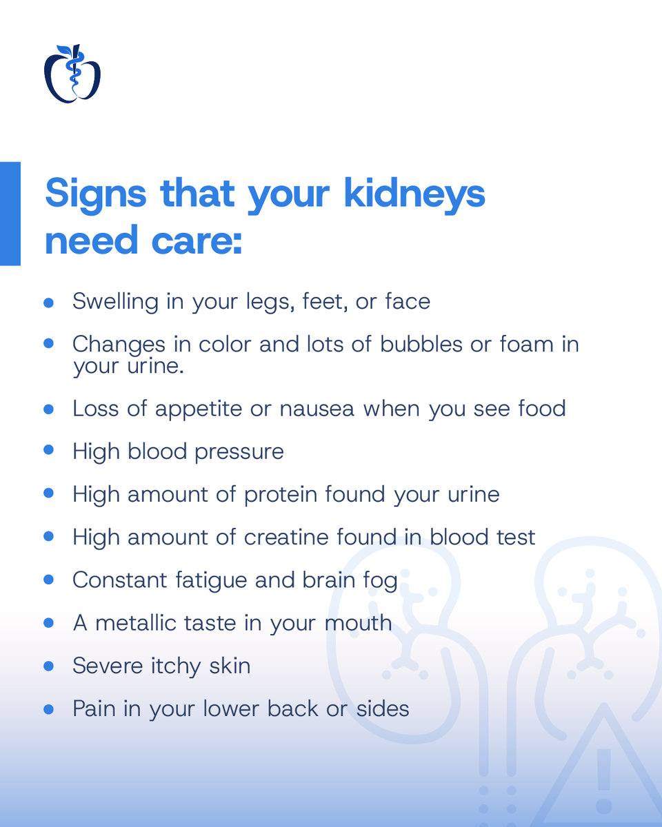 ADKHospital's tweet photo. Nephrology isn't just about treating advanced disease—it’s a wide spectrum of specialized care designated to protect your body's natural filtration system. From managing the root causes of kidney stress (like diabetes and hypertension) and designing custom kidney-friendly diets, to providing life-saving dialysis and guiding patients through the transplant journey, we are dedicated to every aspect of renal care.

If you or a loved one are navigating kidney health, knowing your options and having the right specialists in your corner makes all the difference.

#ADKHospital #KidneyHealth #Dialysis #CaringForYou