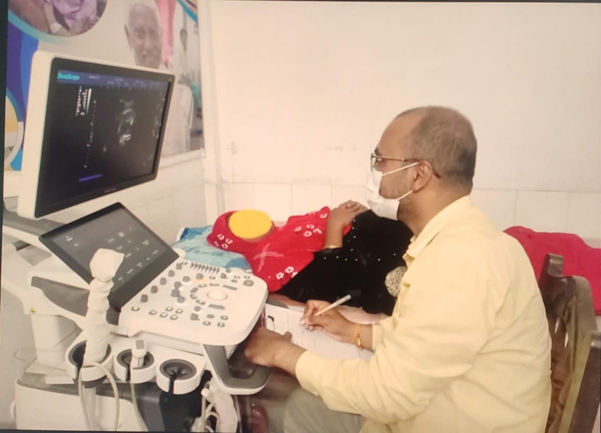 DHFWSN's tweet photo. Weekly ultrasound  services  at  kadamtala CHC on 07/10/26. https://t.co/dgRwW3ZmtK