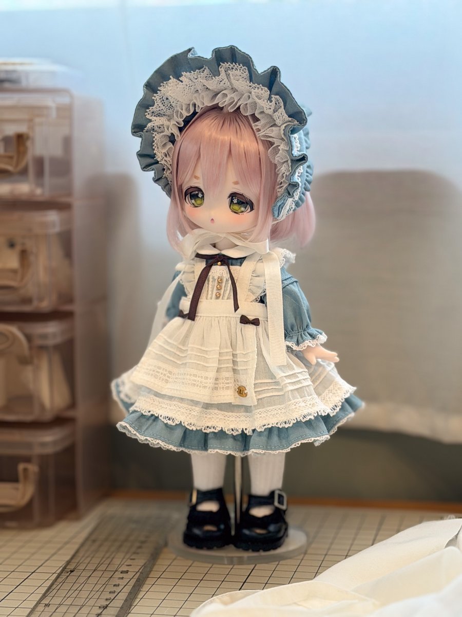 nanairotentou_'s tweet photo. 今回ボニバニちゃんのためにデザインしたお洋服たちは、TinyFoxサイズでも制作予定です🪡
TinyFoxちゃんが大好きな皆さまにも楽しんでいただけるよう、準備を進めます！楽しみにお待ちください✨
#TinyFox #Come4Free https://t.co/xUytVdIeNY