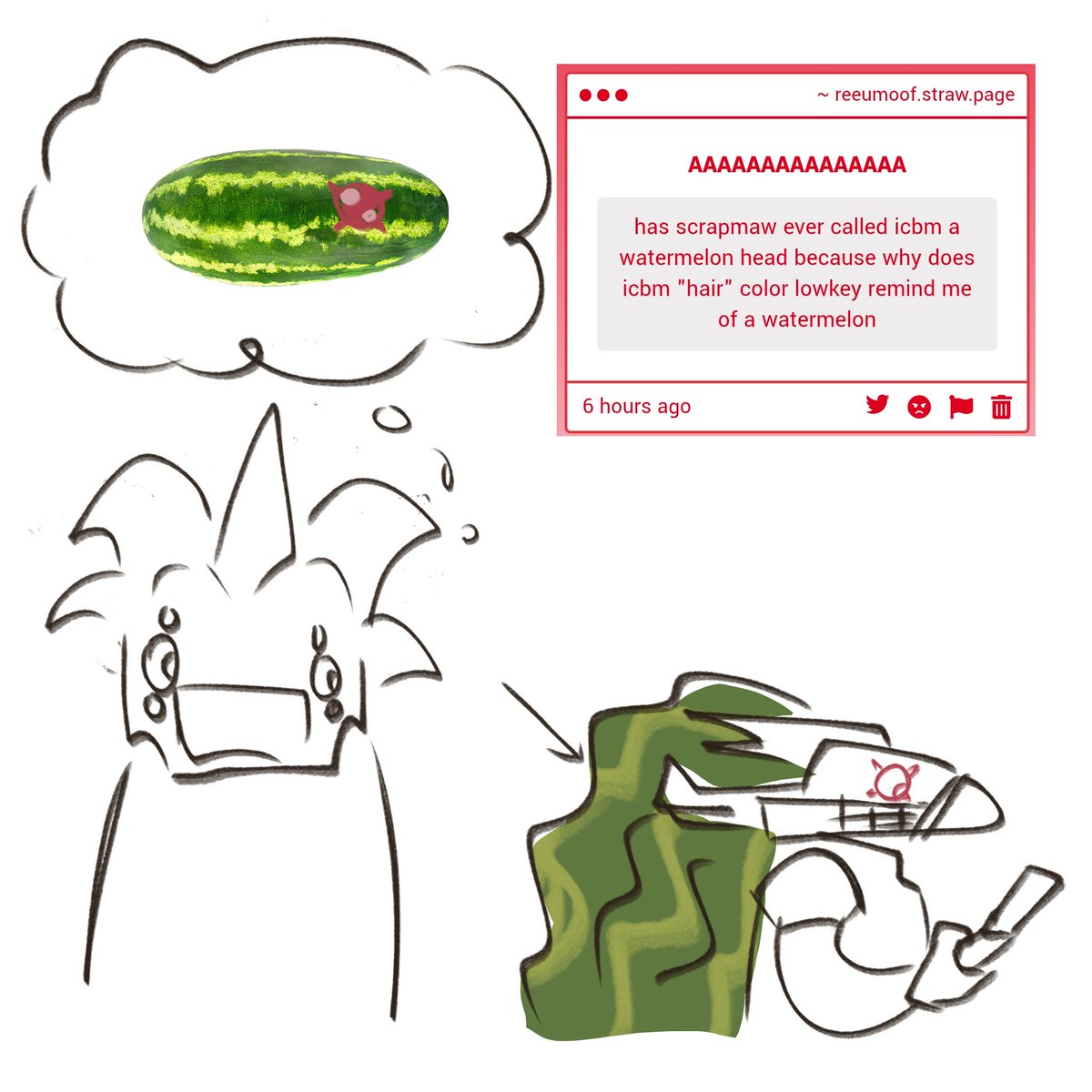 Strawpage Examples Batch 2 strawpage thing 1. Now you mention it i cant unsee it now wtf ...