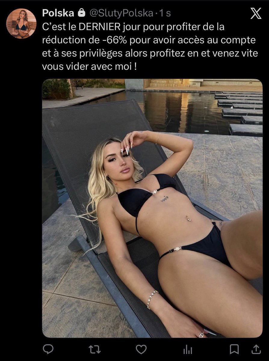 SoumisDeJulia's tweet photo. Profitez vite c’est maintenant ou jamais ! https://t.co/ixskSNIGWc