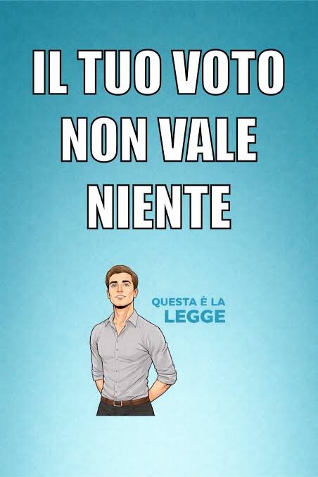 MauroBasso13's tweet photo. La nuova legge elettorale è una truffa. Il cittadino nel votare non vedrà la propria preferenza e la propria volontà bensì, quella delle segreterie dei partiti. Tutto sarà già deciso a tavolino chi,dove e quando. @forza_italia @FratellidItalia @LegaSalvini https://t.co/b9YHjmrhEQ