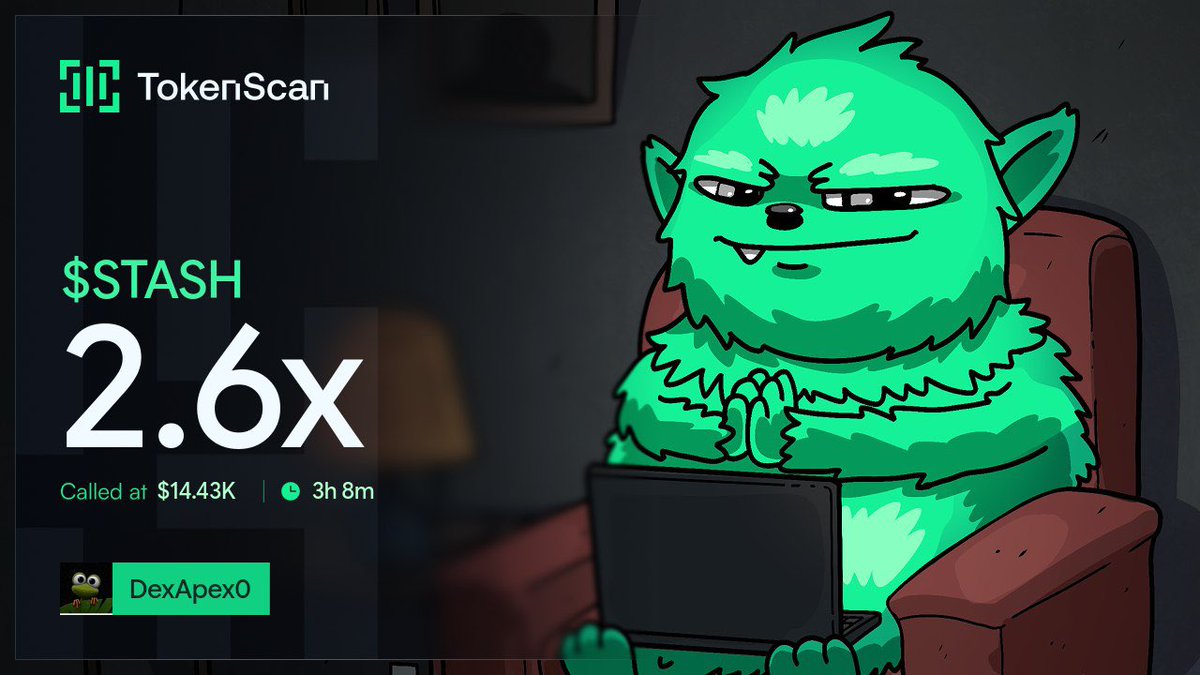 DexApex0's tweet photo. 2X up on my call $stash

J1tjLHnNFZQX3JccUxX4etq8sgtZ53rAWQZDCcNpump

#Memecoin #eth #memecoin1000x #crypto https://t.co/I1BRXP1Tjt