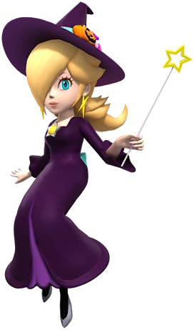 witchofthecomet's tweet photo. I would love for these to be added as costumes for Rosalina in Mario Kart World: https://t.co/qPVWg5oPdB