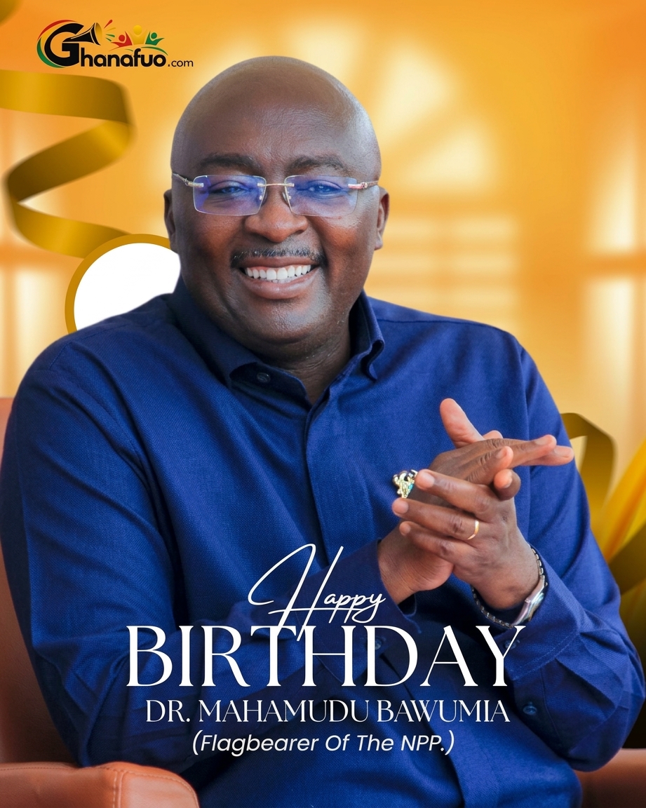 ghanafuodotcom's tweet photo. Happy birthday to Dr. Mahamudu Bawumia! 🎉 @MBawumia 

A leader known for his vision, intellect, and dedication to Ghana's progress. Wishing you good health, strength, and continued impact in the years ahead. 
#GhanaFuo #DrBawumia #HappyBirthday #NPP #GhanaPolitics https://t.co/QWMz0CRyoJ
