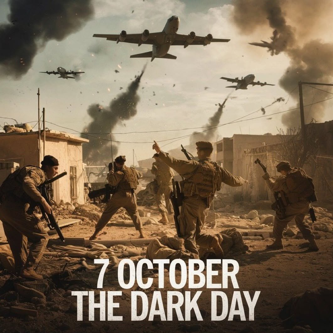 Baloch1682's tweet photo. Today, October 7, marks the day when the US and its allied Crusader forces invaded beloved Afghanistan, the day when the army of Satan began massacring the oppressed Afghan people.

It was the day when the followers of darkness, with the support of Satan, confronted an army that was ten times smaller in number and incomparably weaker in equipment. Yet ultimately, they were defeated by that very weaker army.

Any Crusader, Jew or infi..del who comes to this country with the intention of invasion will be buried in this graveyard of empires. #Black_Day