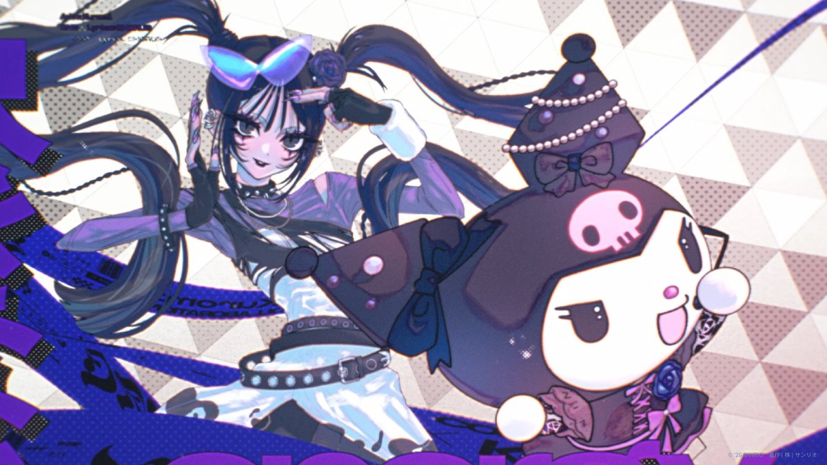 kuromi_staff's tweet photo. ──────・✧　✧・──────
💙Ado×KUROMI💜
「DND feat. KUROMI」MV公開
──────・✧　✧・──────

「DND feat. KUROMI」
Music VIdeo公開しました⊹˚₊✩

🔗https://t.co/mWZtuwbj1S

#artist_KUROMI https://t.co/duLn3bQvZP