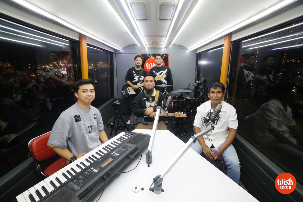wish1075's tweet photo. Team Payaman's Kuya Inday and Pinuno brought their latest track, "Balang Araw," to the Wish 107.5 Bus. https://t.co/QE3ELwg1ig